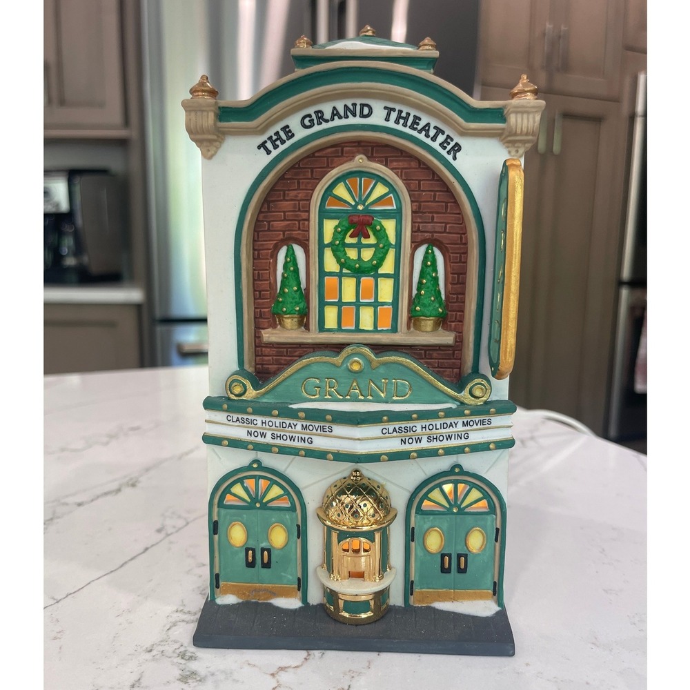 Department 56 Christmas in the City THE GRAND MOVIE THEATER 58911 Village 1998